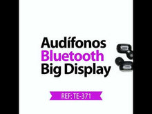 Cargar y reproducir el video en el visor de la galería, Audífonos Bluetooth Big Display TE-371
